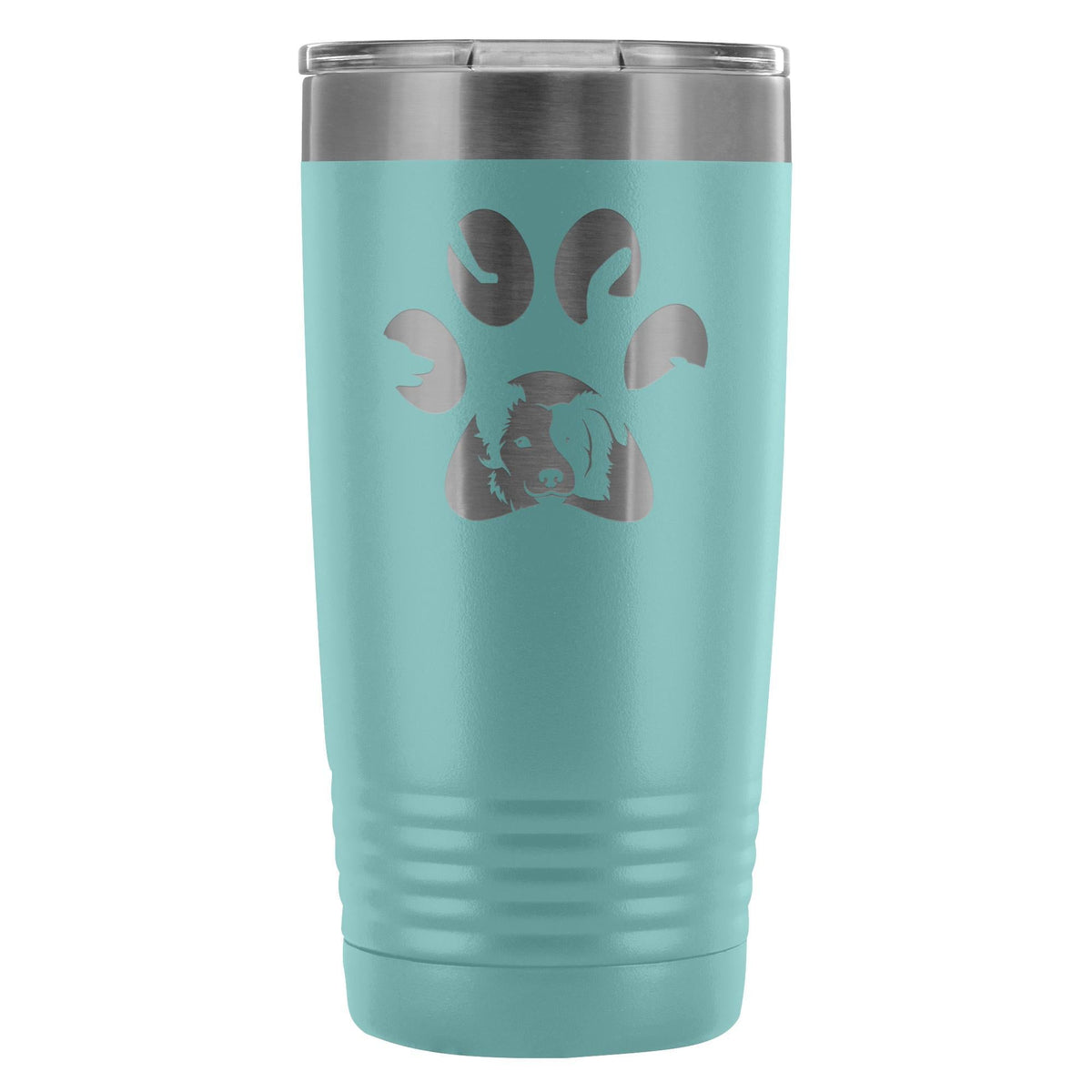 Dog Pawprint 20oz Vacuum Tumbler-Tumblers-I love Veterinary