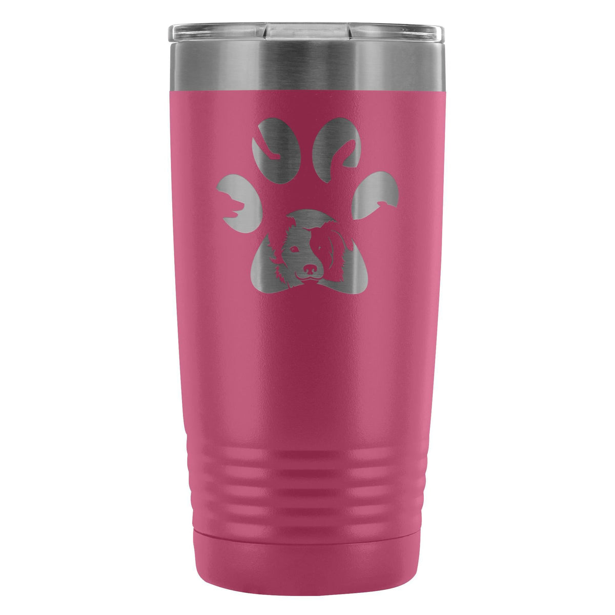 Dog Pawprint 20oz Vacuum Tumbler-Tumblers-I love Veterinary