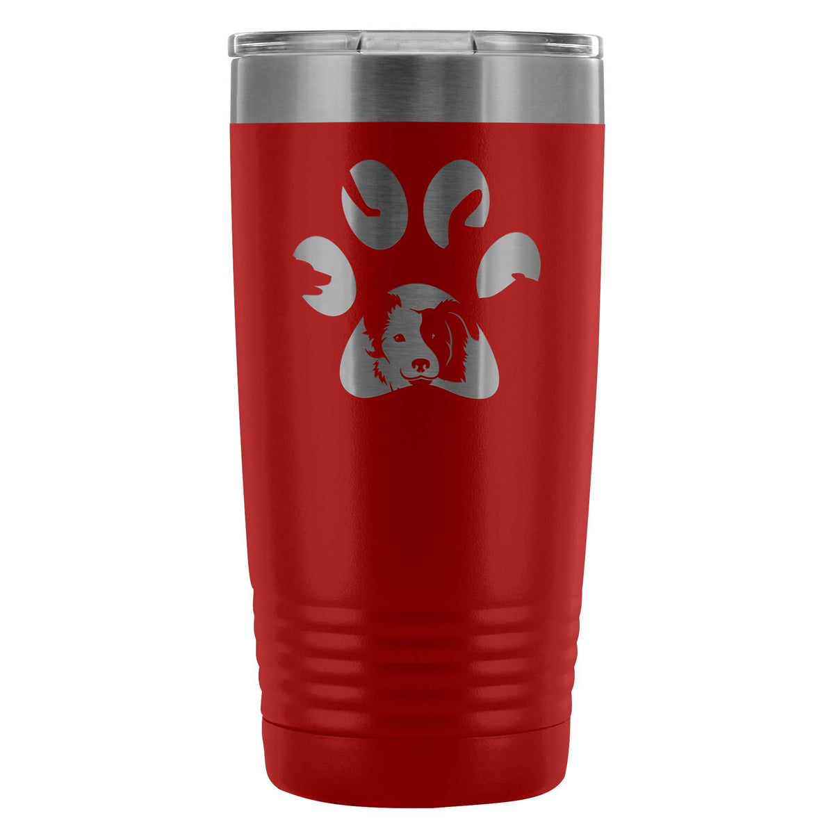 Dog Pawprint 20oz Vacuum Tumbler-Tumblers-I love Veterinary