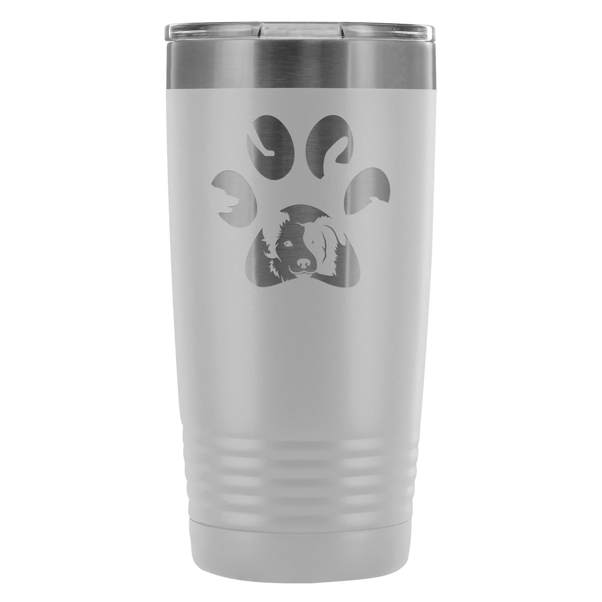 Dog Pawprint 20oz Vacuum Tumbler-Tumblers-I love Veterinary