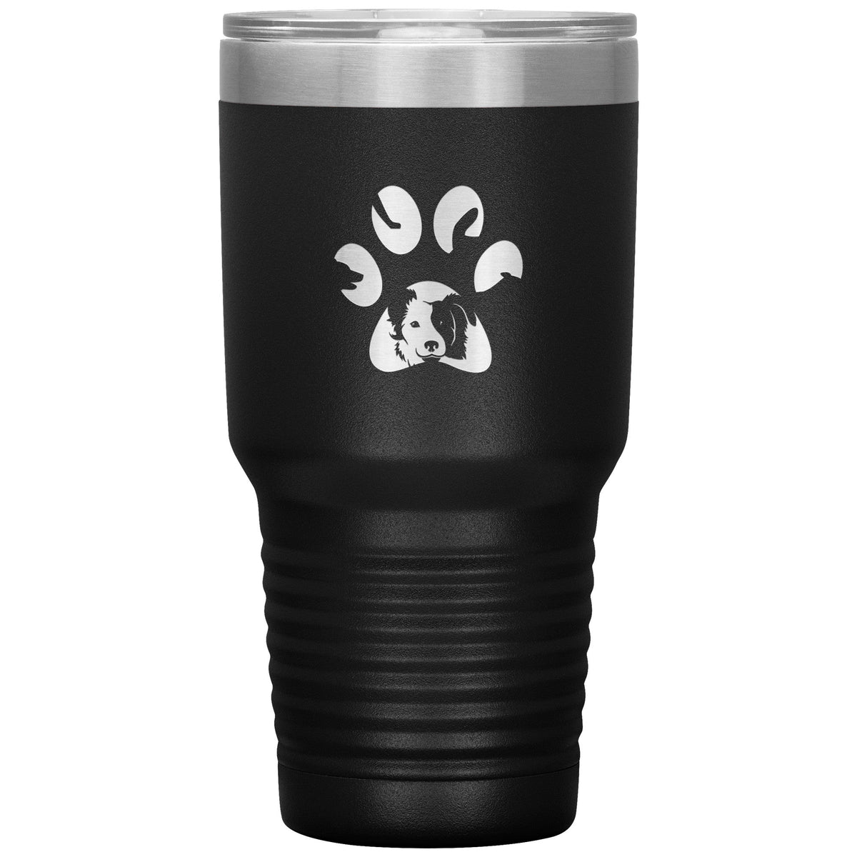 Dog Pawprint 30oz Tumbler-Tumblers-I love Veterinary
