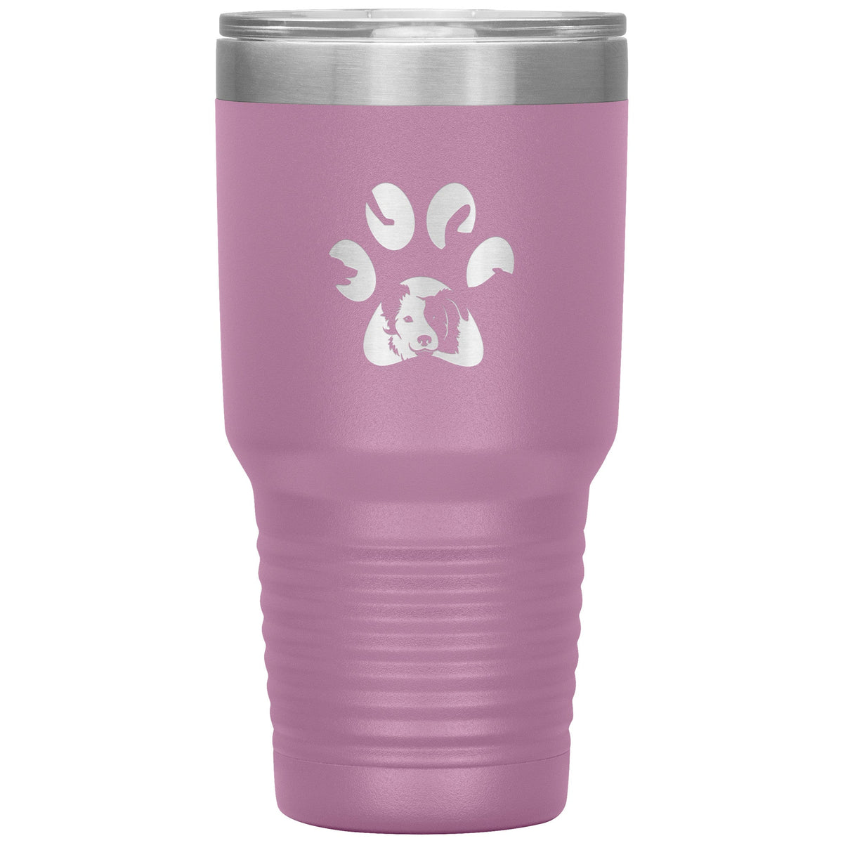 Dog Pawprint 30oz Tumbler-Tumblers-I love Veterinary