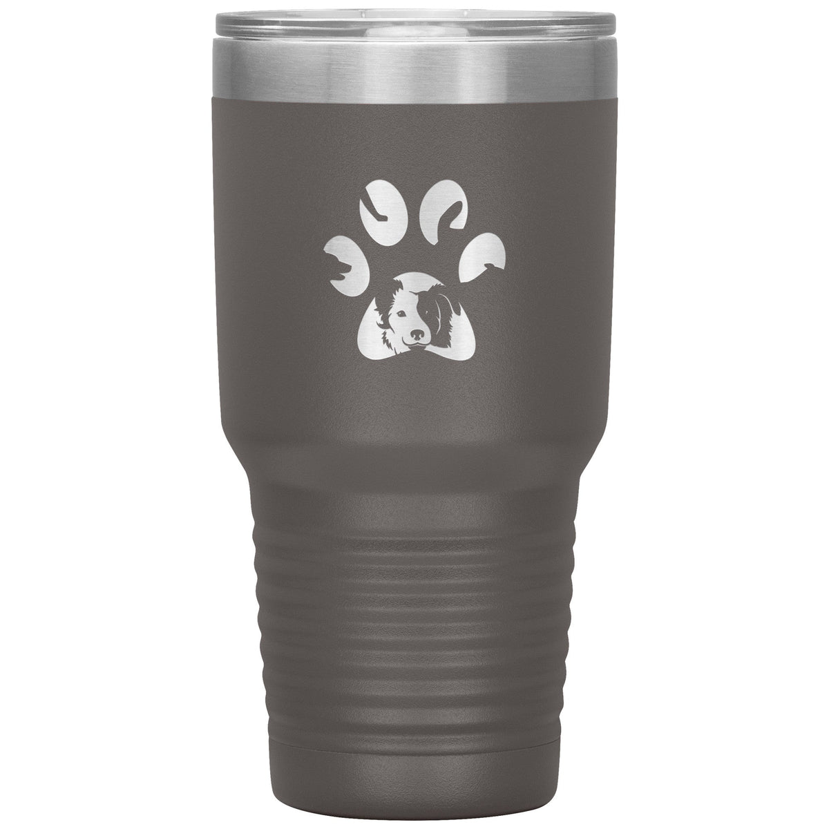 Dog Pawprint 30oz Tumbler-Tumblers-I love Veterinary