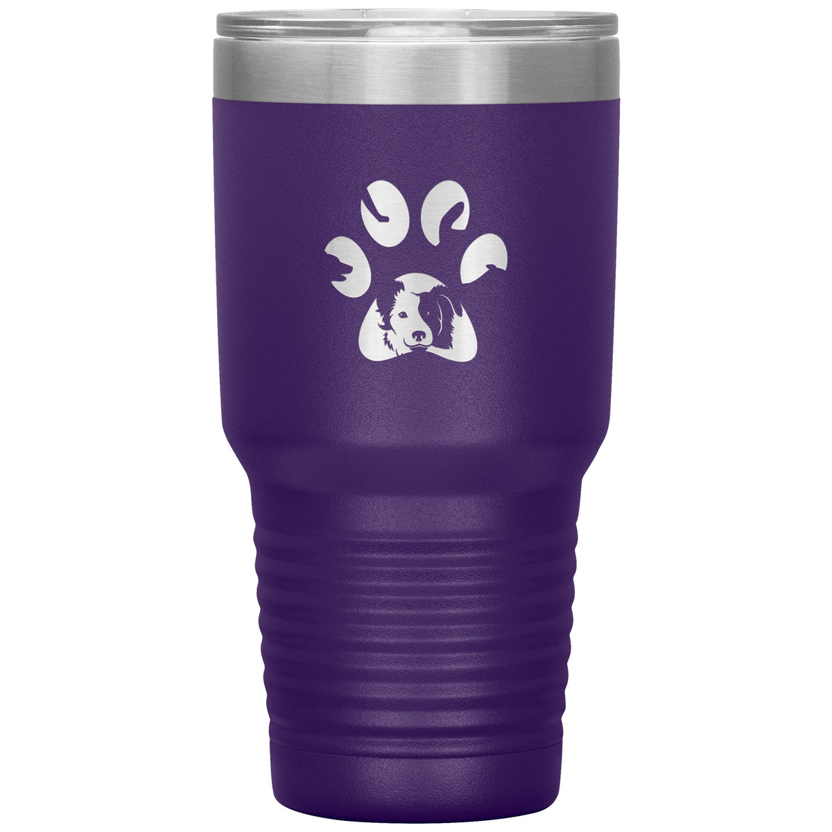 Dog Pawprint 30oz Tumbler-Tumblers-I love Veterinary
