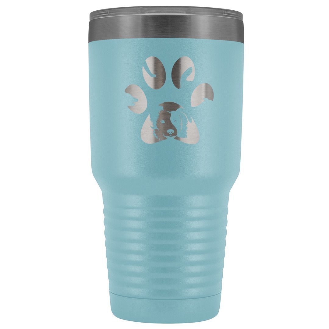 Dog Pawprint 30oz Vacuum Tumbler-Tumblers-I love Veterinary