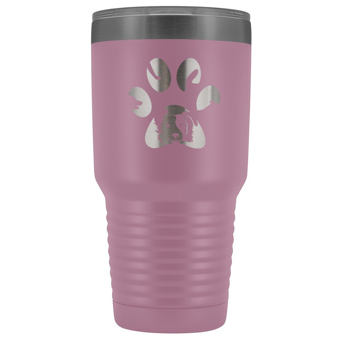 Dog Pawprint 30oz Vacuum Tumbler-Tumblers-I love Veterinary