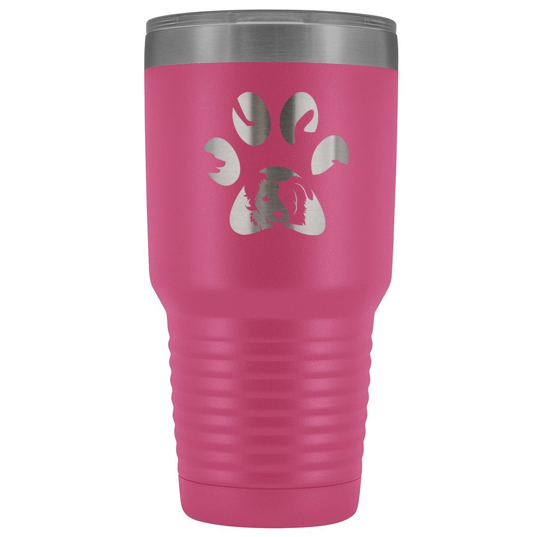 Dog Pawprint 30oz Vacuum Tumbler-Tumblers-I love Veterinary