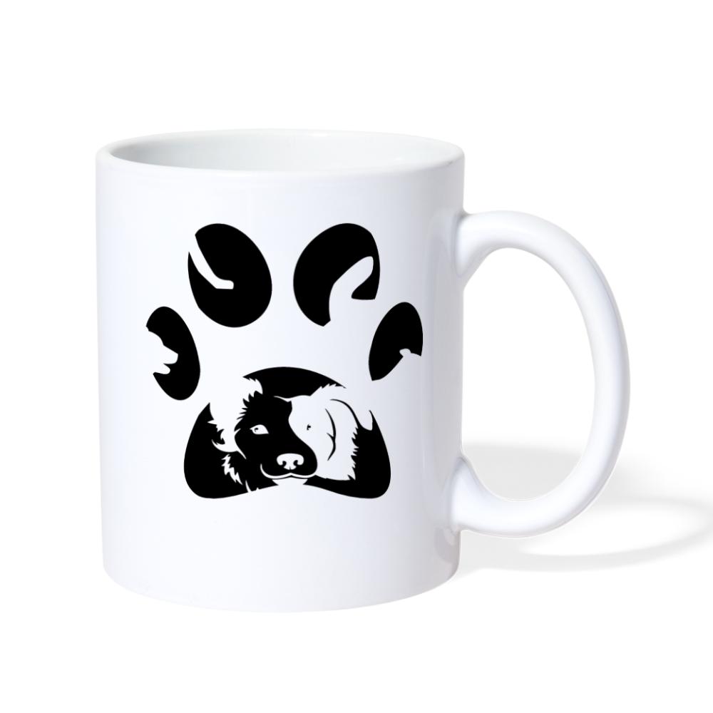 Dog Pawprint Coffee or Tea Mug-Coffee/Tea Mug | BestSub B101AA-I love Veterinary