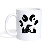 Dog Pawprint Coffee or Tea Mug-Coffee/Tea Mug | BestSub B101AA-I love Veterinary