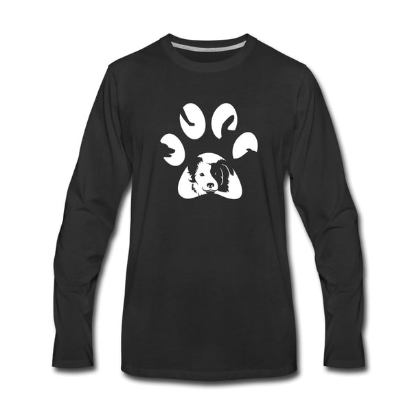 Dog Pawprint Unisex Premium Long Sleeve T-Shirt-Men's Premium Long Sleeve T-Shirt | Spreadshirt 875-I love Veterinary