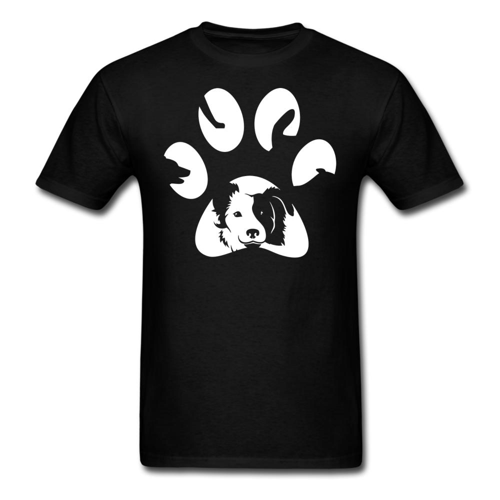 Dog Pawprint Unisex T-shirt-Unisex Classic T-Shirt | Fruit of the Loom 3930-I love Veterinary