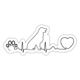 Dog Pulse Sticker-Sticker-I love Veterinary
