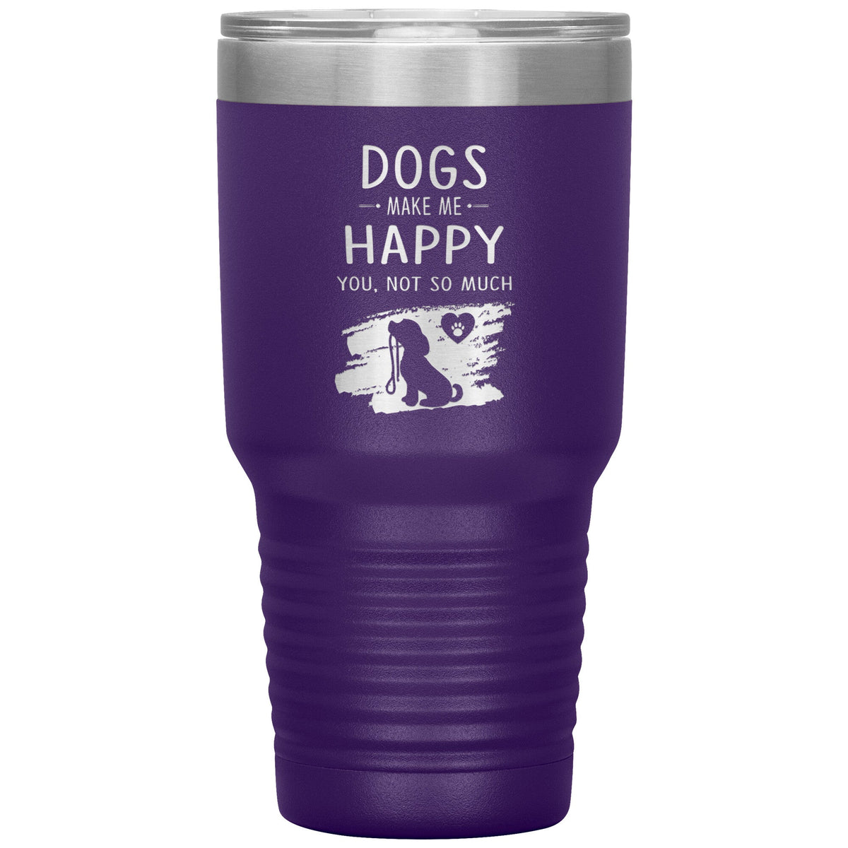 Dogs make me happy you, not so much custom 30 oz-Tumblers-I love Veterinary