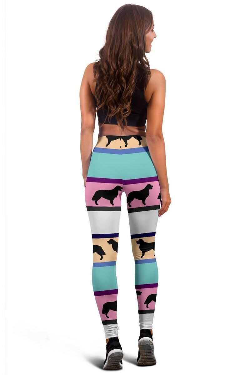 Dogs Pattern Leggings-Leggings-I love Veterinary