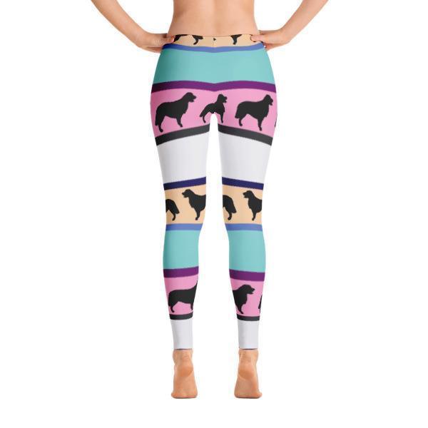 Dogs Pattern Leggings-Leggings-I love Veterinary