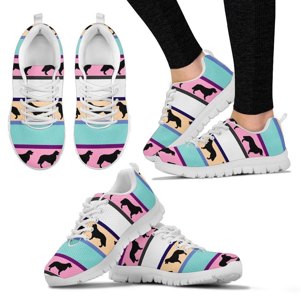 Dogs Pattern - Women's Sneakers-Sneakers-I love Veterinary