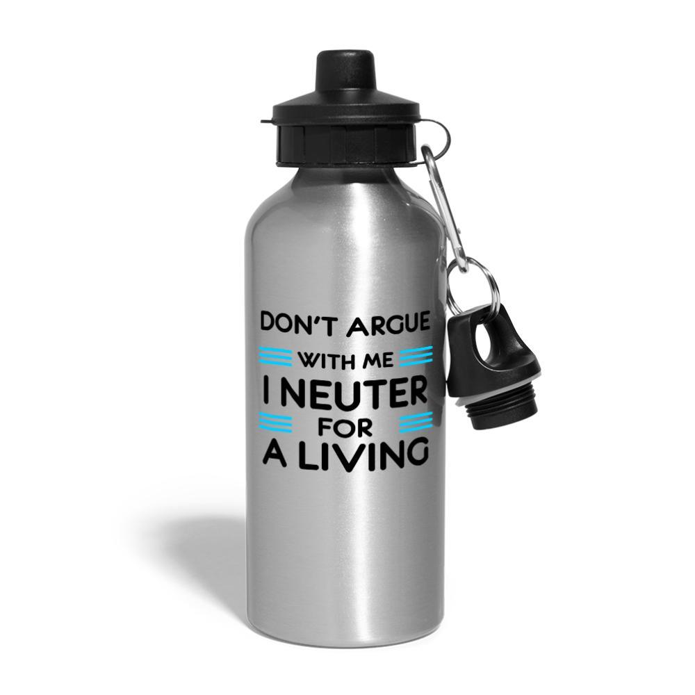 Don't argue with me I neuter for a living 20oz Water Bottle-Water Bottle | BestSub BLH1-2-I love Veterinary