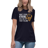 Don't stop retrieving Gildan Ultra Cotton Ladies T-Shirt-I love Veterinary