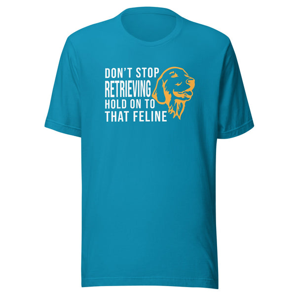 Don't stop retrieving Unisex T-shirt Bella + Canvas 3001-Unisex Staple T-Shirt | Bella + Canvas 3001-I love Veterinary