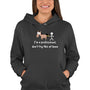 Don't try this at home Unisex Hoodie-Men's Hoodie | Hanes P170-I love Veterinary