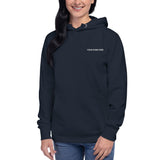 Embroidered Unisex Hoodie with your name-I love Veterinary