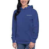 Embroidered Unisex Hoodie with your name-Premium Unisex Hoodie | Cotton Heritage M2580-I love Veterinary