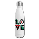 Equine Love Insulated Stainless Steel Water Bottle-Insulated Stainless Steel Water Bottle | DyeTrans-I love Veterinary