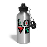 Equine Vet Love 20oz Water Bottle-Water Bottle | BestSub BLH1-2-I love Veterinary