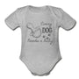Every dog needs a baby Onesie-Organic Short Sleeve Baby Bodysuit | Spreadshirt 401-I love Veterinary