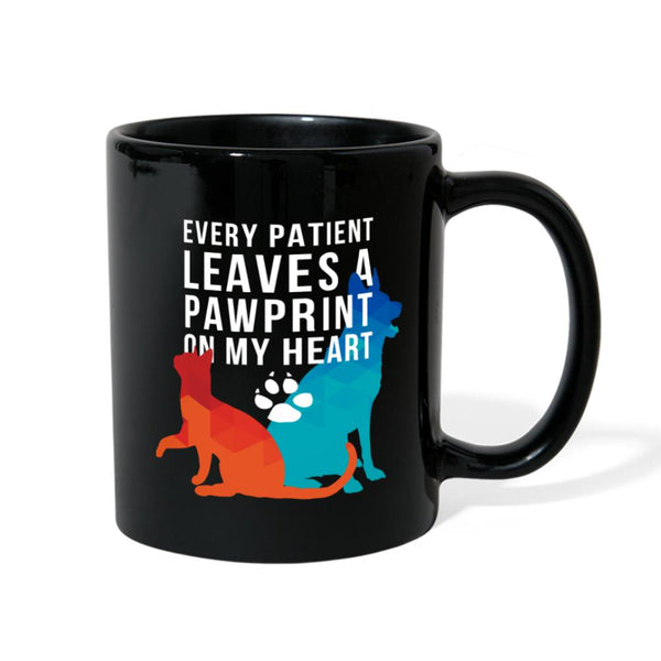 Every Patient Leaves a Pawprint on my Heart Full Color Mug-Full Color Mug | BestSub B11Q-I love Veterinary