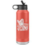 ezyVet Beaver 32oz Water Bottle-Water Bottle Tumbler-I love Veterinary