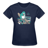 ezyVet Beaver Ladies T-Shirt-Ultra Cotton Ladies T-Shirt | Gildan G200L-I love Veterinary