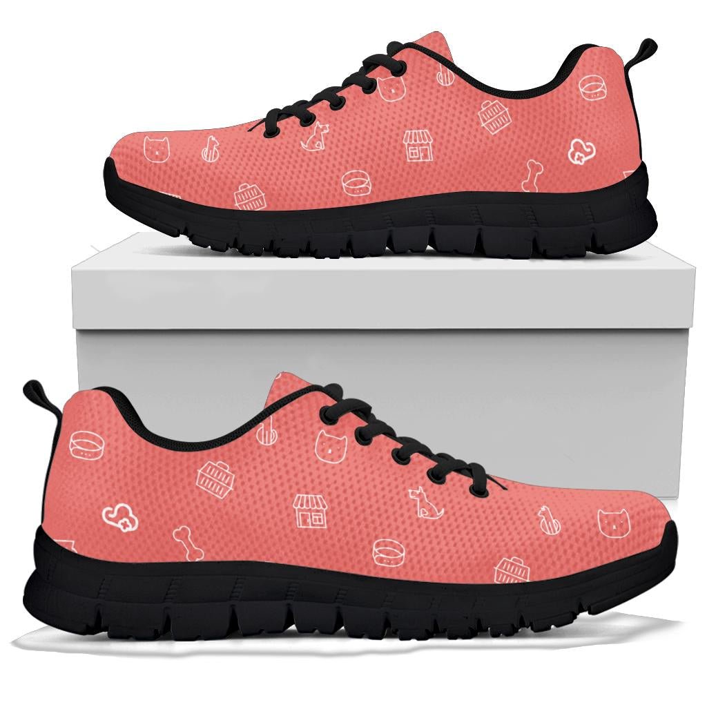 ezyVet Everyday Pattern Women's, Men's, and Kid's Sneakers-Sneakers-I love Veterinary