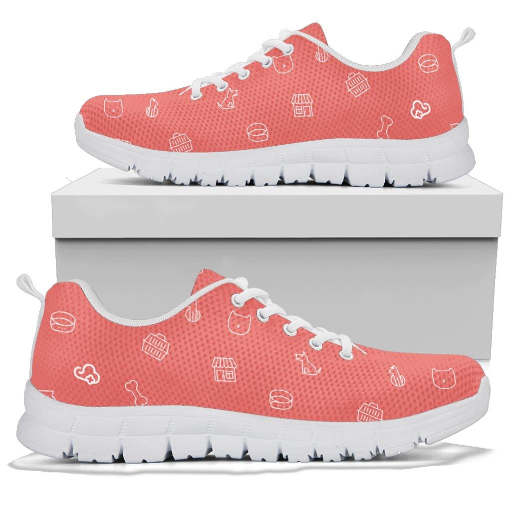 ezyVet Everyday Pattern Women's, Men's, and Kid's Sneakers-Sneakers-I love Veterinary