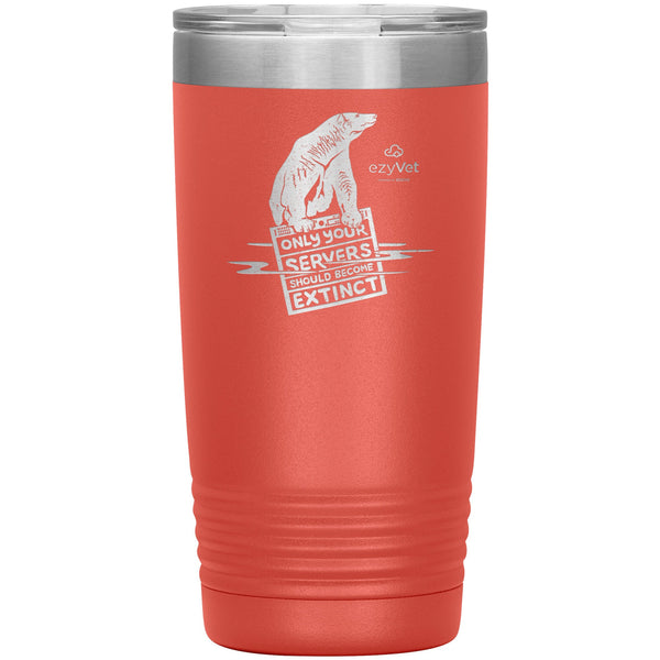 ezyVet Polar Bear 20 oz Tumbler-Tumblers-I love Veterinary