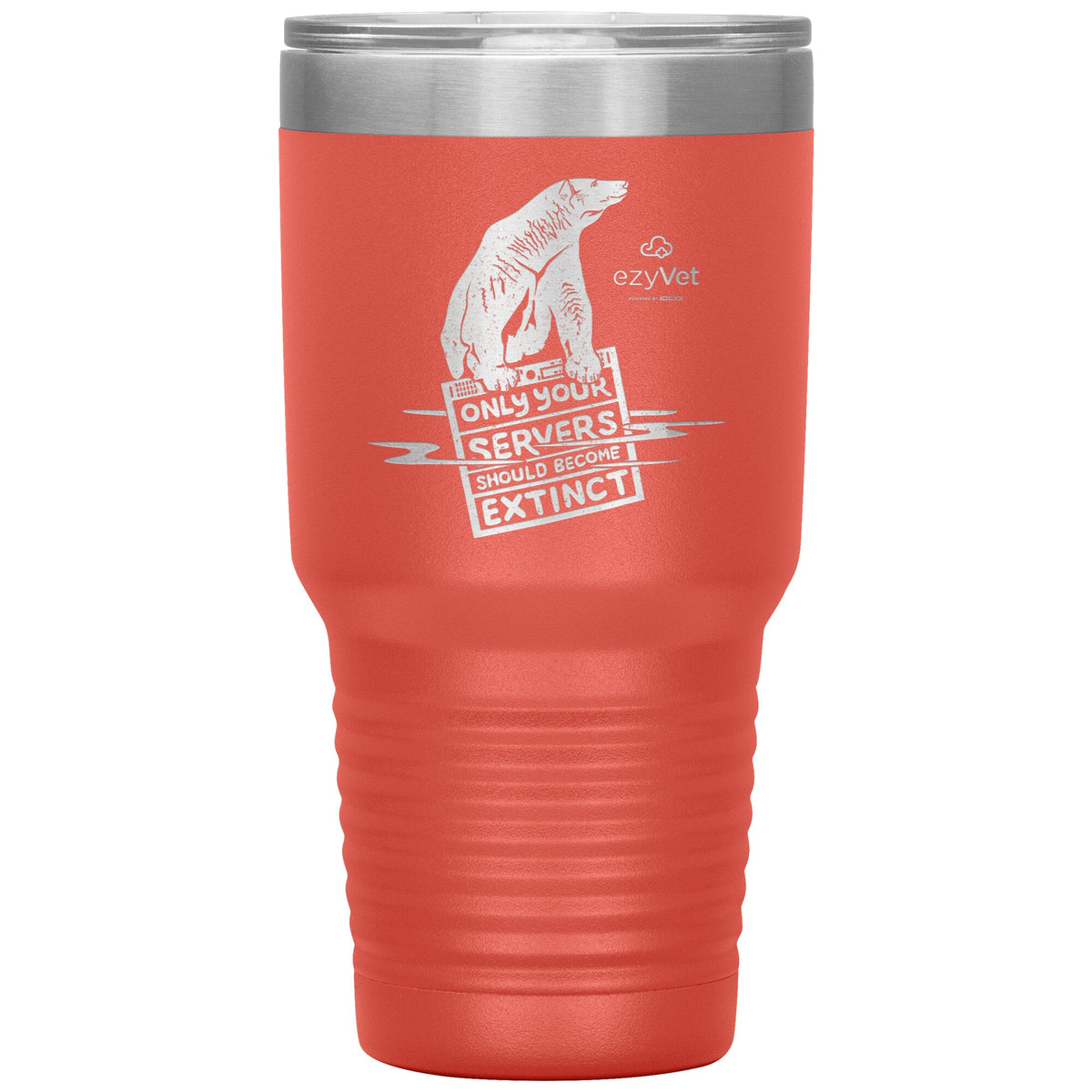 ezyVet Polar Bear 30 oz Tumbler-Tumblers-I love Veterinary