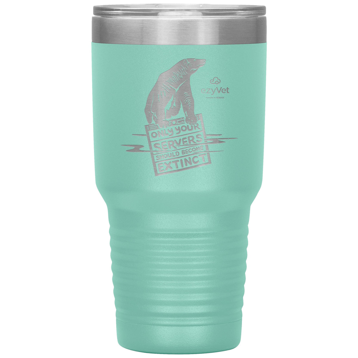 ezyVet Polar Bear 30 oz Tumbler-Tumblers-I love Veterinary
