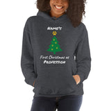 First Christmas As - Personalizable Unisex Hoodie-I love Veterinary