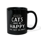 Cat Lover - Cats make me happy Full Color Mug-Full Color Mug | BestSub B11Q-I love Veterinary
