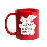 I was made to save animals Full Color Mug-Full Color Mug | BestSub B11Q-I love Veterinary