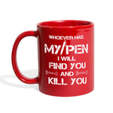 Vet Tech - My Pen Joke Full Color Mug-Full Color Mug | BestSub B11Q-I love Veterinary