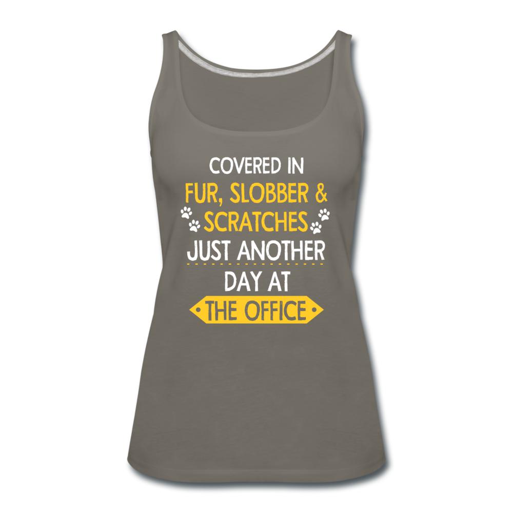 Fur, Slobber, Scratches Women's Tank Top-Women’s Premium Tank Top | Spreadshirt 917-I love Veterinary