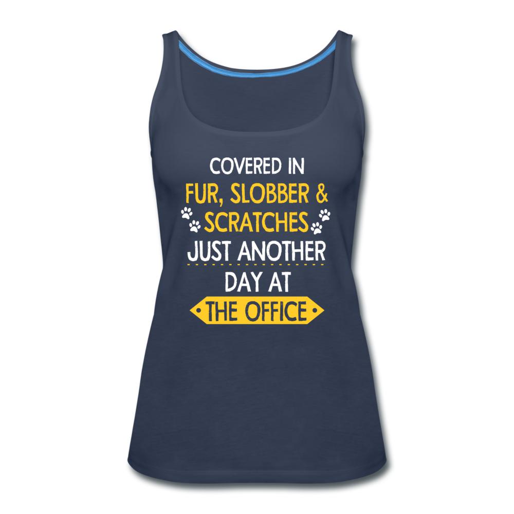 Fur, Slobber, Scratches Women's Tank Top-Women’s Premium Tank Top | Spreadshirt 917-I love Veterinary