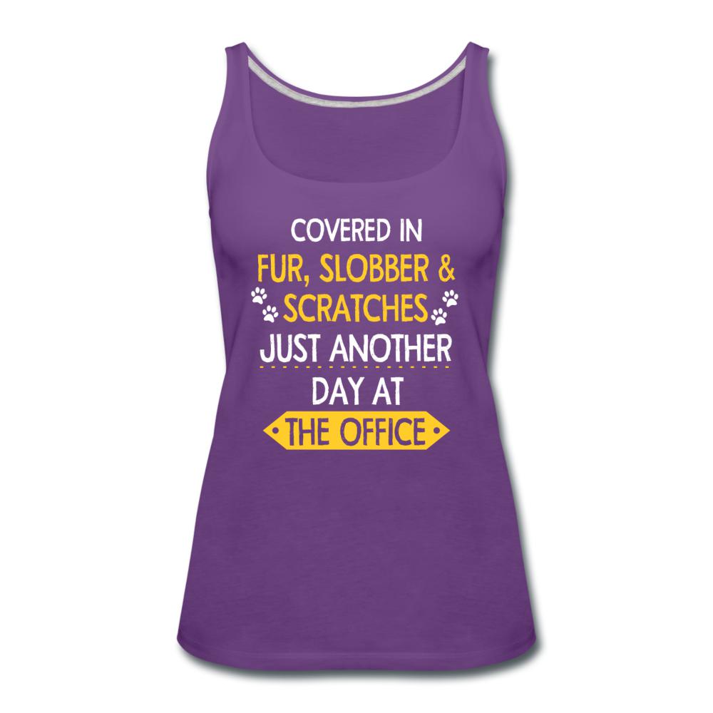 Fur, Slobber, Scratches Women's Tank Top-Women’s Premium Tank Top | Spreadshirt 917-I love Veterinary