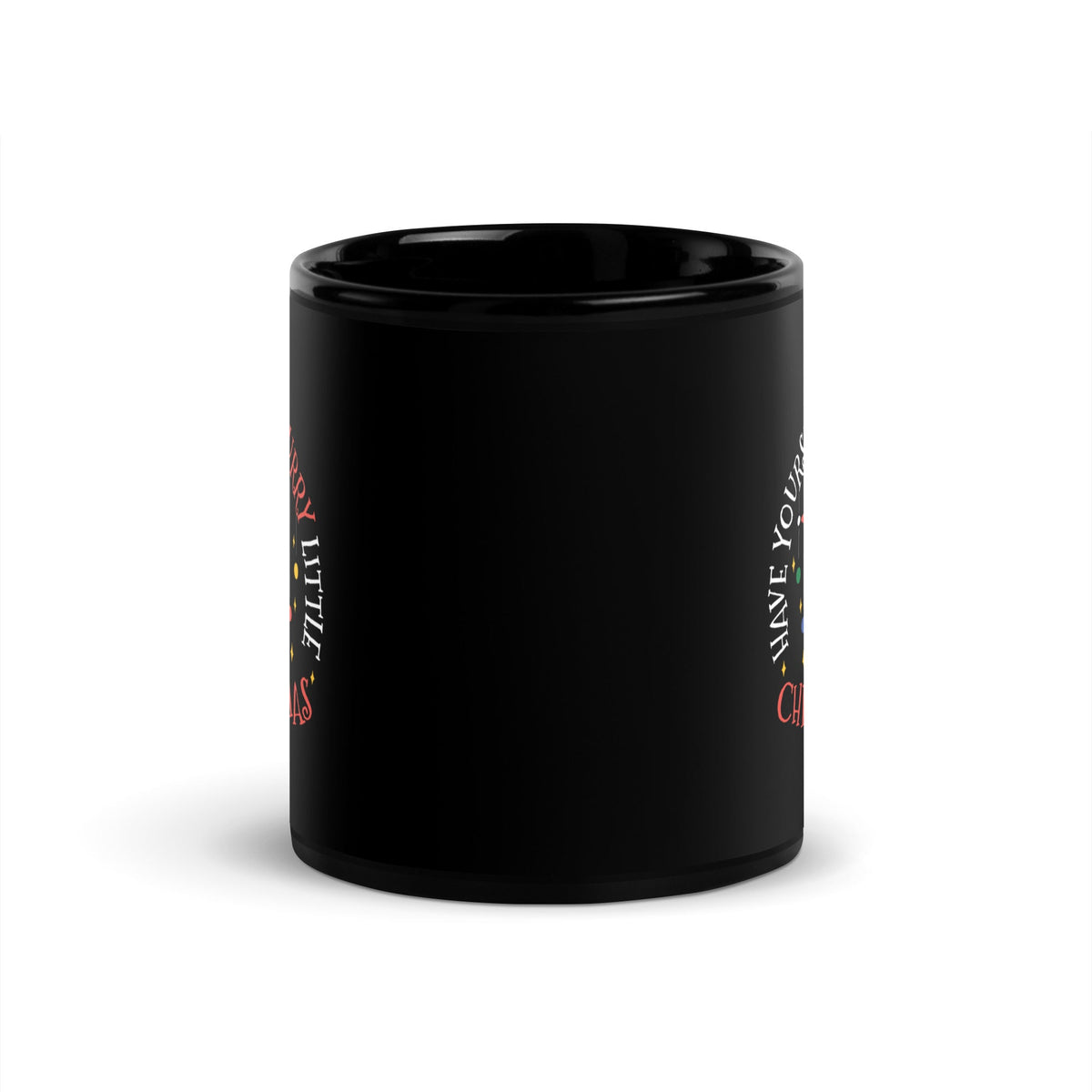 Furry Little Christmas Full Color Mug-Black Glossy Mug-I love Veterinary