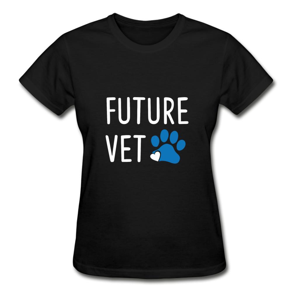 Future Vet Gildan Ultra Cotton Ladies T-Shirt-Ultra Cotton Ladies T-Shirt | Gildan G200L-I love Veterinary