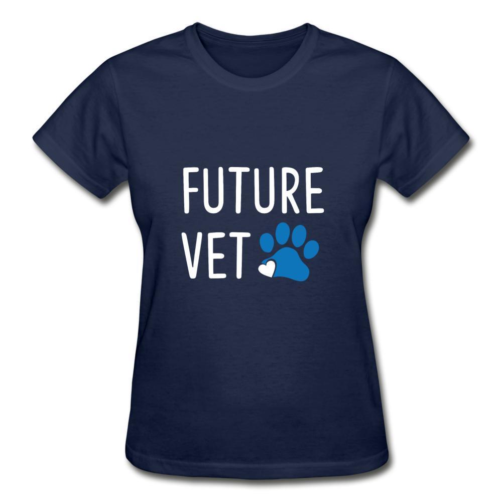 Future Vet Gildan Ultra Cotton Ladies T-Shirt-Ultra Cotton Ladies T-Shirt | Gildan G200L-I love Veterinary