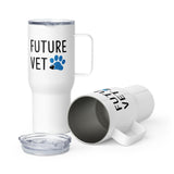 Future Vet Travel mug with a handle-Travel Mug with a Handle-I love Veterinary