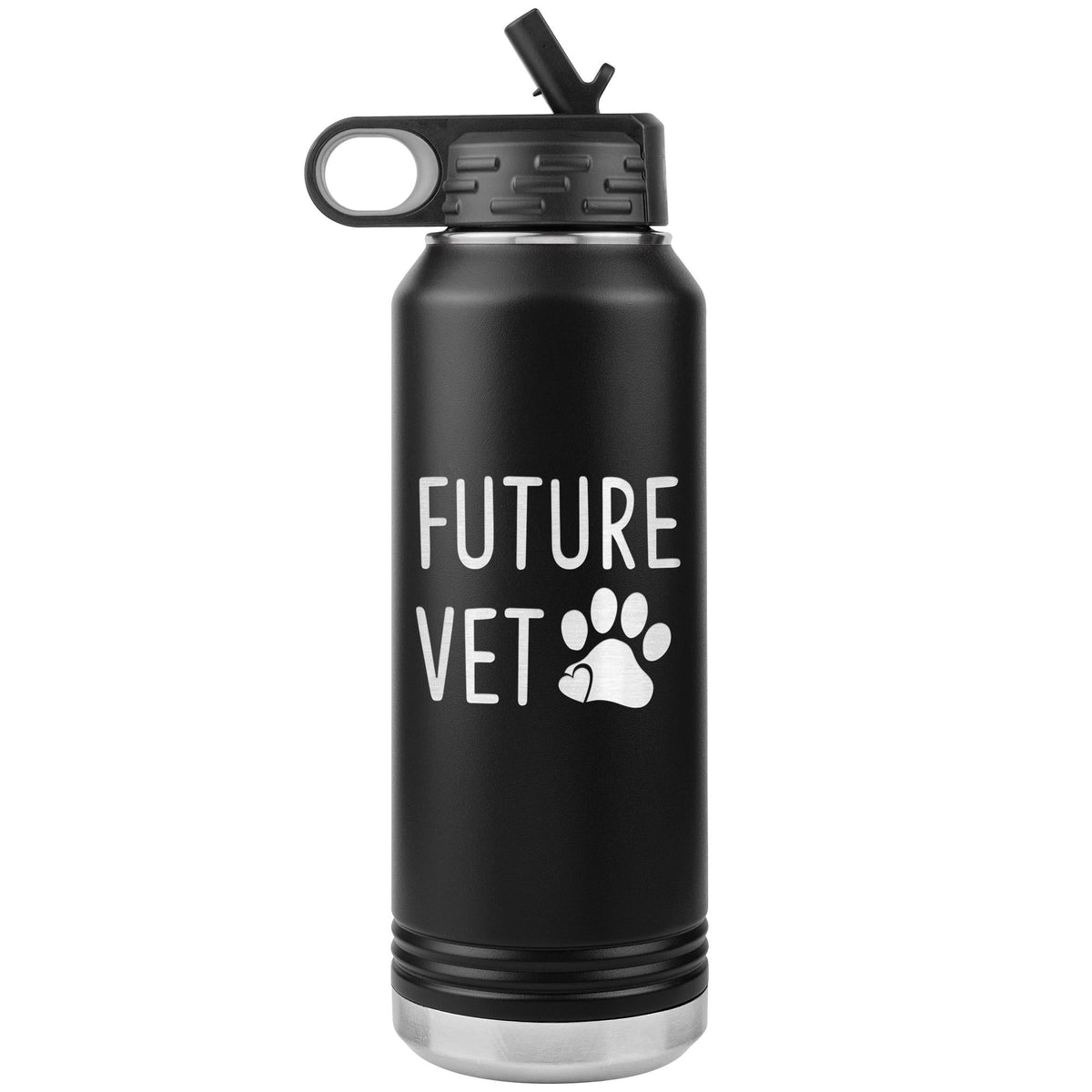 Future Vet Water Bottle Tumbler 32 oz-Water Bottle Tumbler-I love Veterinary