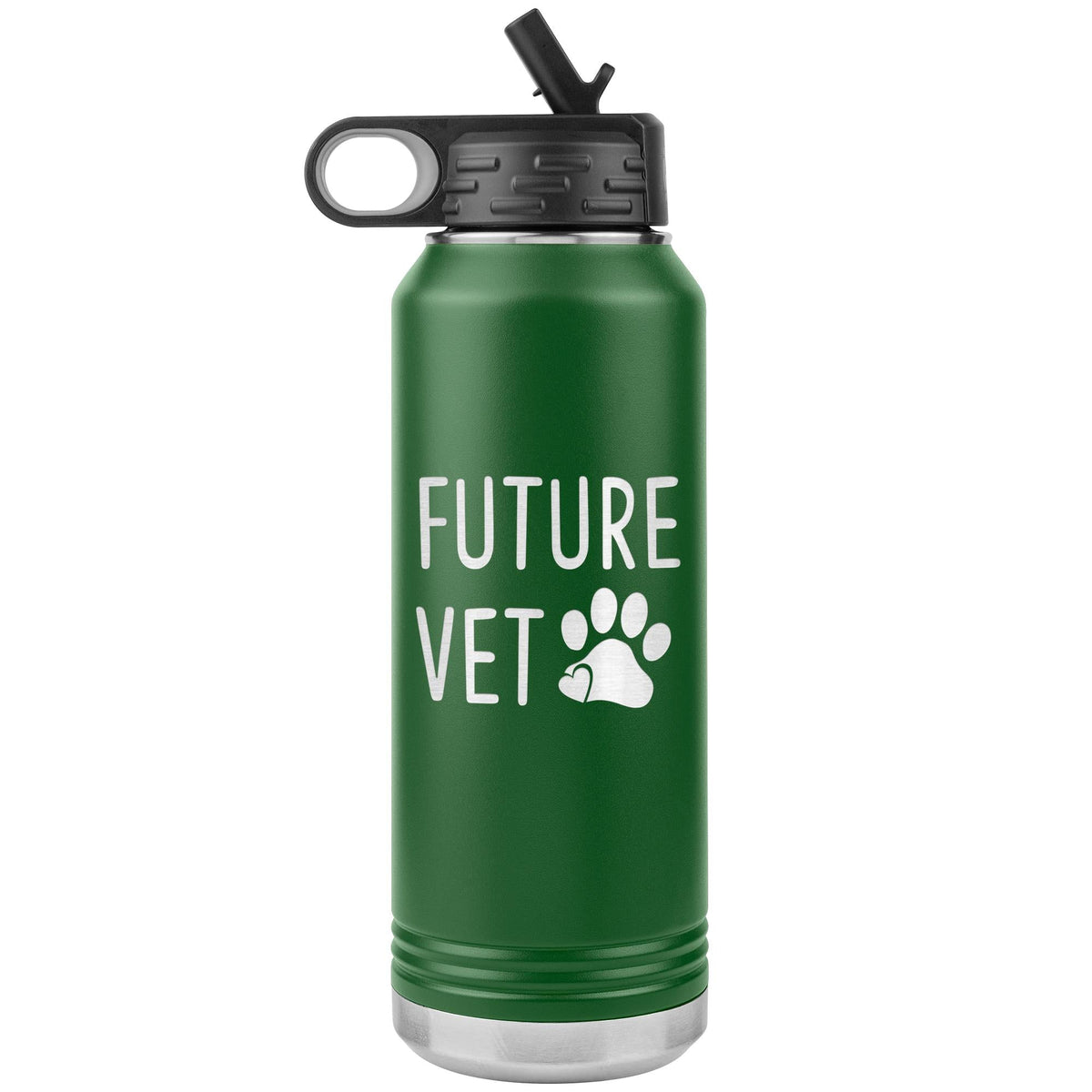 Future Vet Water Bottle Tumbler 32 oz-Water Bottle Tumbler-I love Veterinary